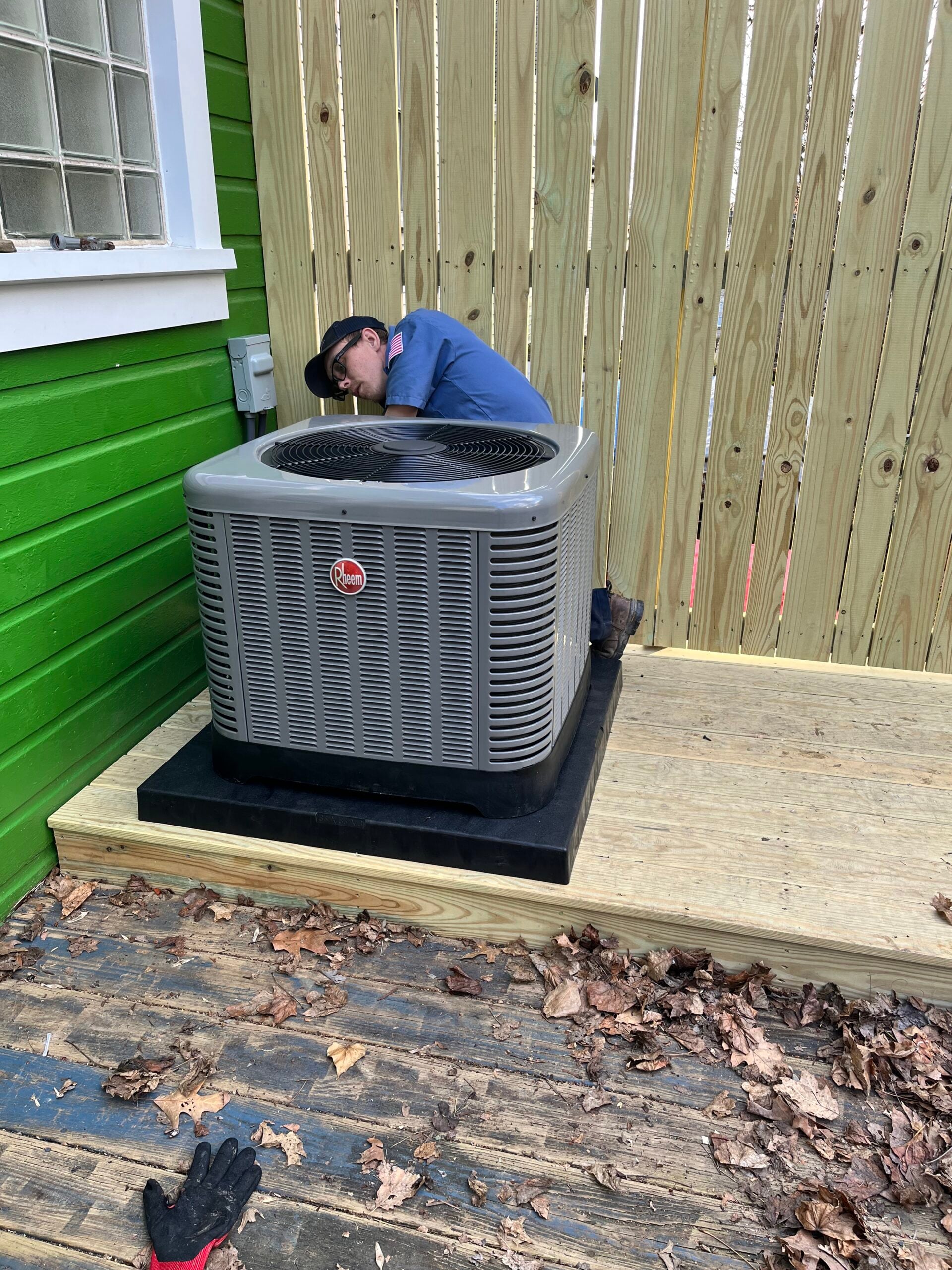 Wahl Family Heating, Cooling and Plumbing crew at work